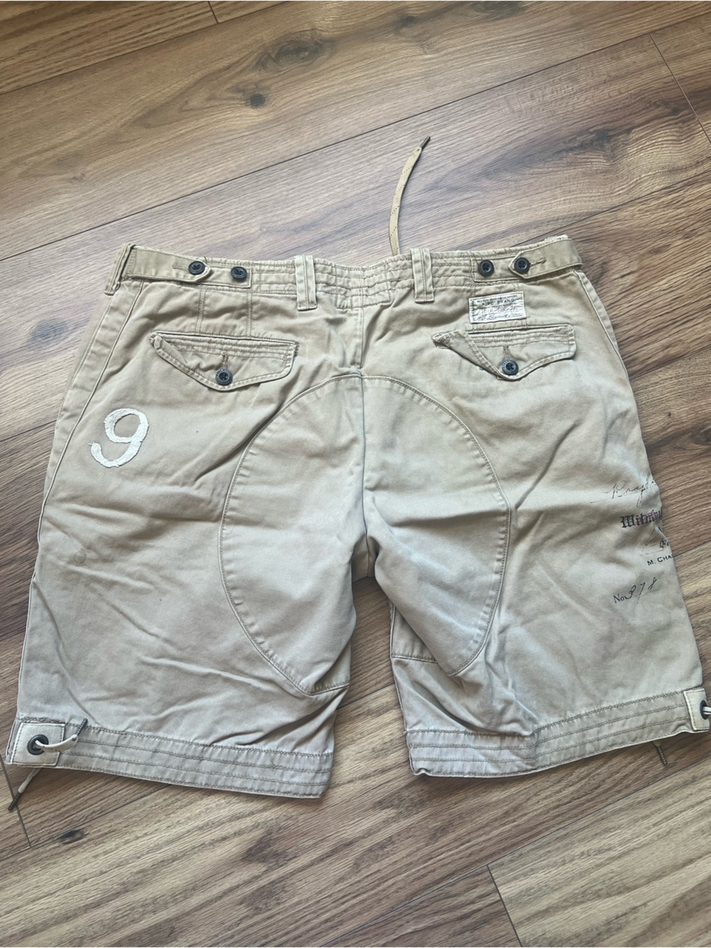 Polo Ralph Lauren Vintage Utility Cargo Shorts Crest 9 - Picture 2 of 4